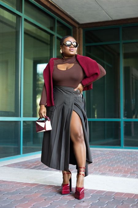 The perfect transitional outfit for spring fling into summer! MIDI skirts are my go to for spring summer. 

#LTKmidsize #LTKfindsunder50 #LTKstyletip