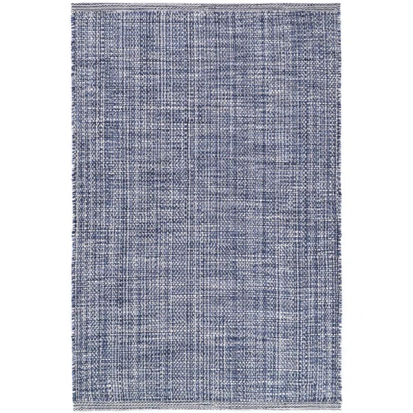 Fusion Handmade Flatweave Blue Area Rug | Wayfair North America