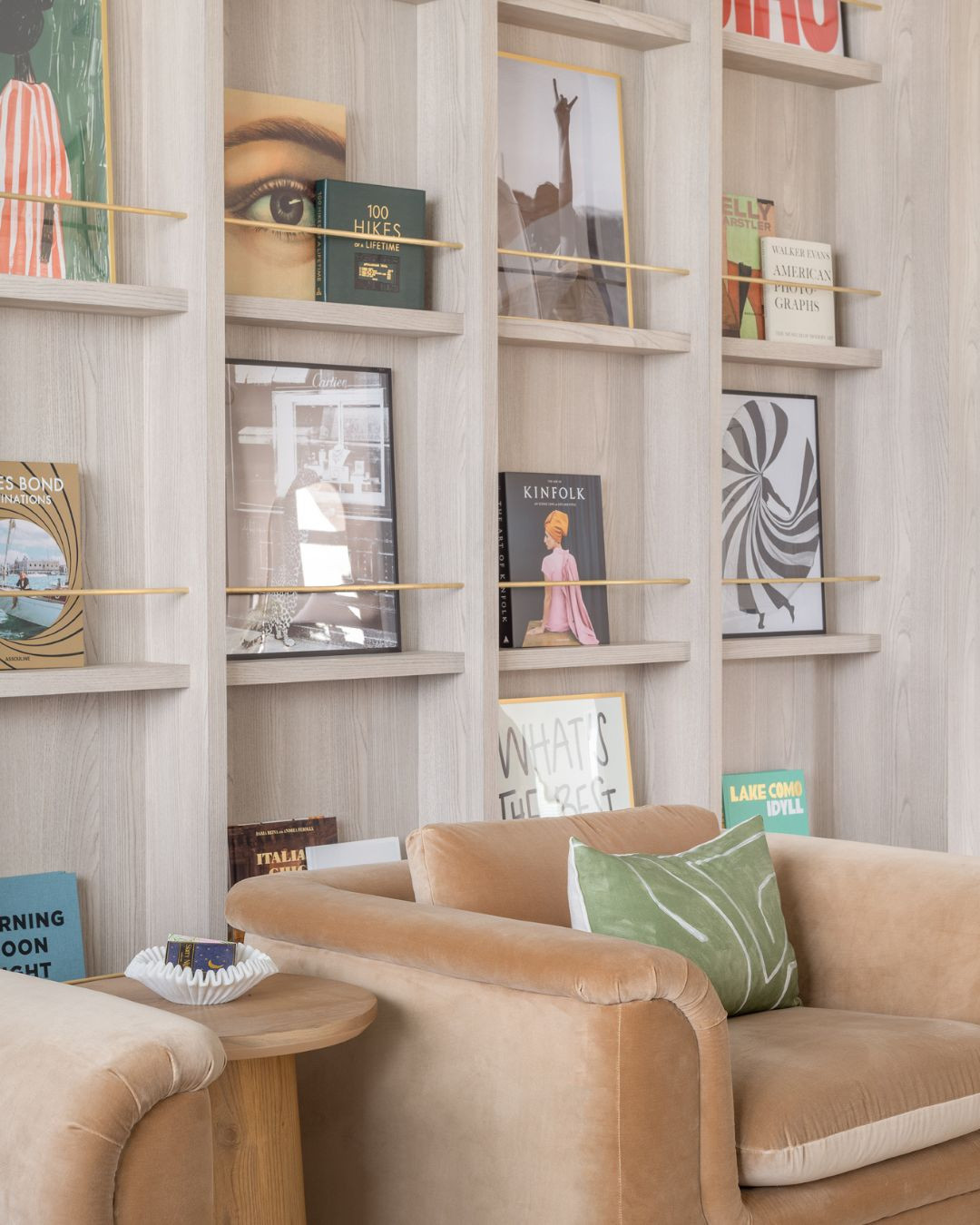 Still obsessed with this cozy reading nook — the perfect mix of warm neutrals, soft textures, and art that tells a story. ✨

We layered a caramel velvet chair, oak side table, and modern art prints to create a corner that feels both stylish and lived-in — the essence of Studio 790’s approachable luxury.

If you’re drawn to neutral home decor with personality, this space is full of inspiration:
– Velvet armchair for that rich, tactile feel
– Wood side table that adds warmth
– Shelf styling decor and art prints that give your space a collected look

Shop the look below to bring this modern, cozy corner to life in your own home. 🤍 

 #LTKHome