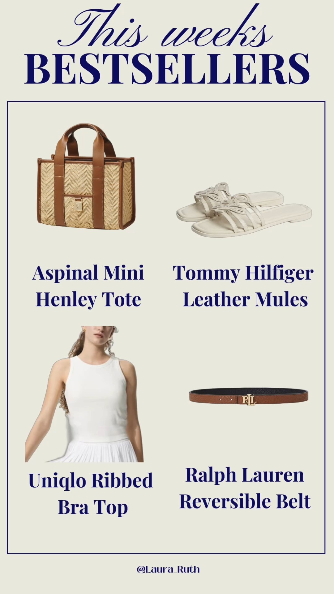 Your weekly favourites and bestsellers, classic, timeless staples. 🤍🤎 uniqlo, summer outfits over 40 

 #LTKuk #LTKsummer #LTKbag