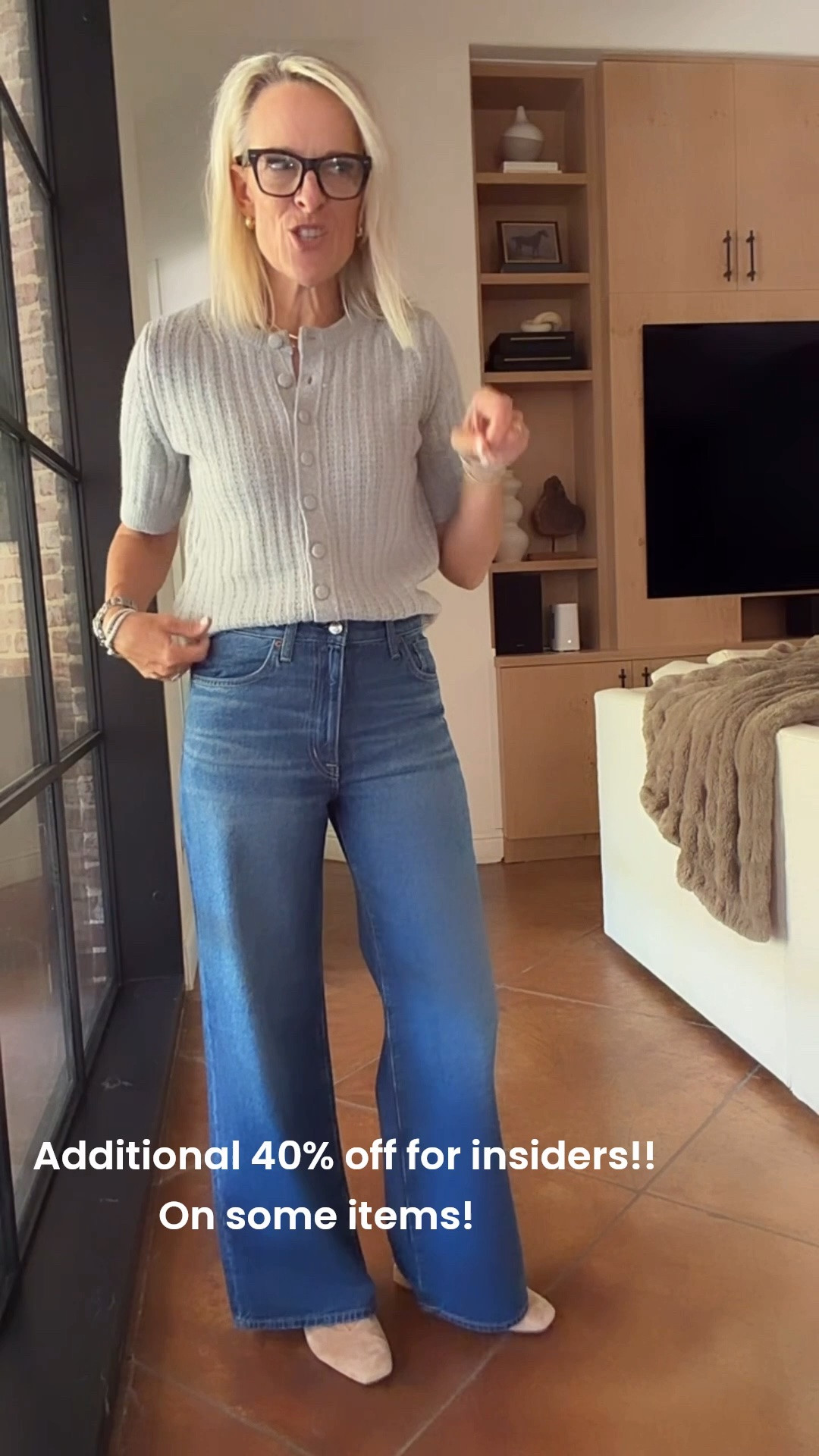 Additional 40% off for Madewell insiders! On some items they’ve added to the sale and some are even new arrivals 

Sweater - wearing medium 
Denim - tts on both ￼

The second pair of denim and the sweater are included the additional 40% off!! ￼
@Madewell

#LTKootd #LTKSaleAlert #LTKOver40