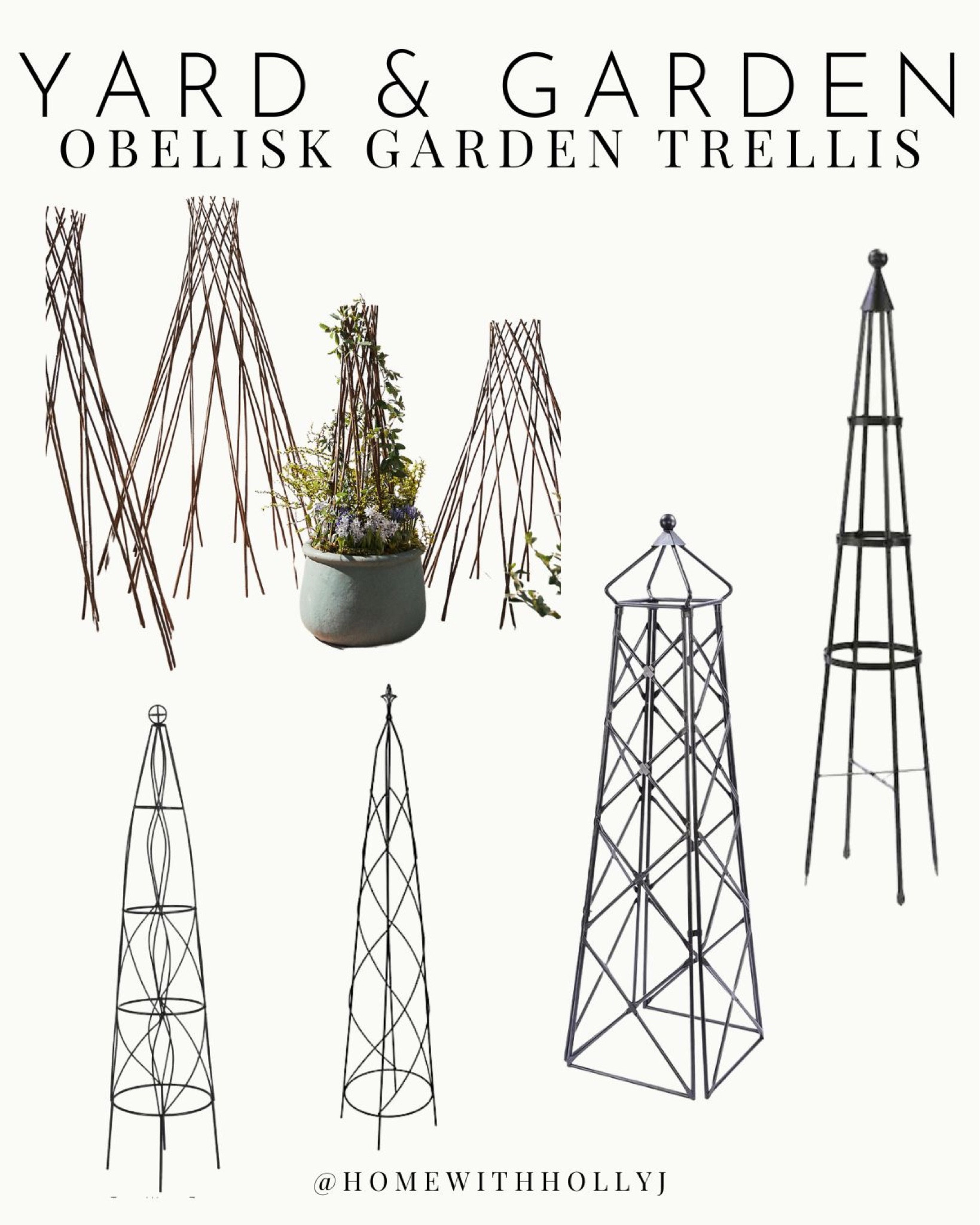 Sharing obelisks I love. I use obelisks on my front porch with flowers and pumpkins in the fall but also can be used in the garden!

#LTKFind #LTKhome #LTKSeasonal