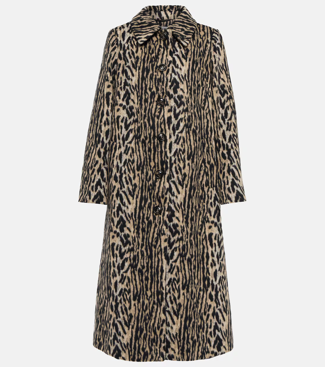 Milly leopard-print faux fur coat | Mytheresa (UK)