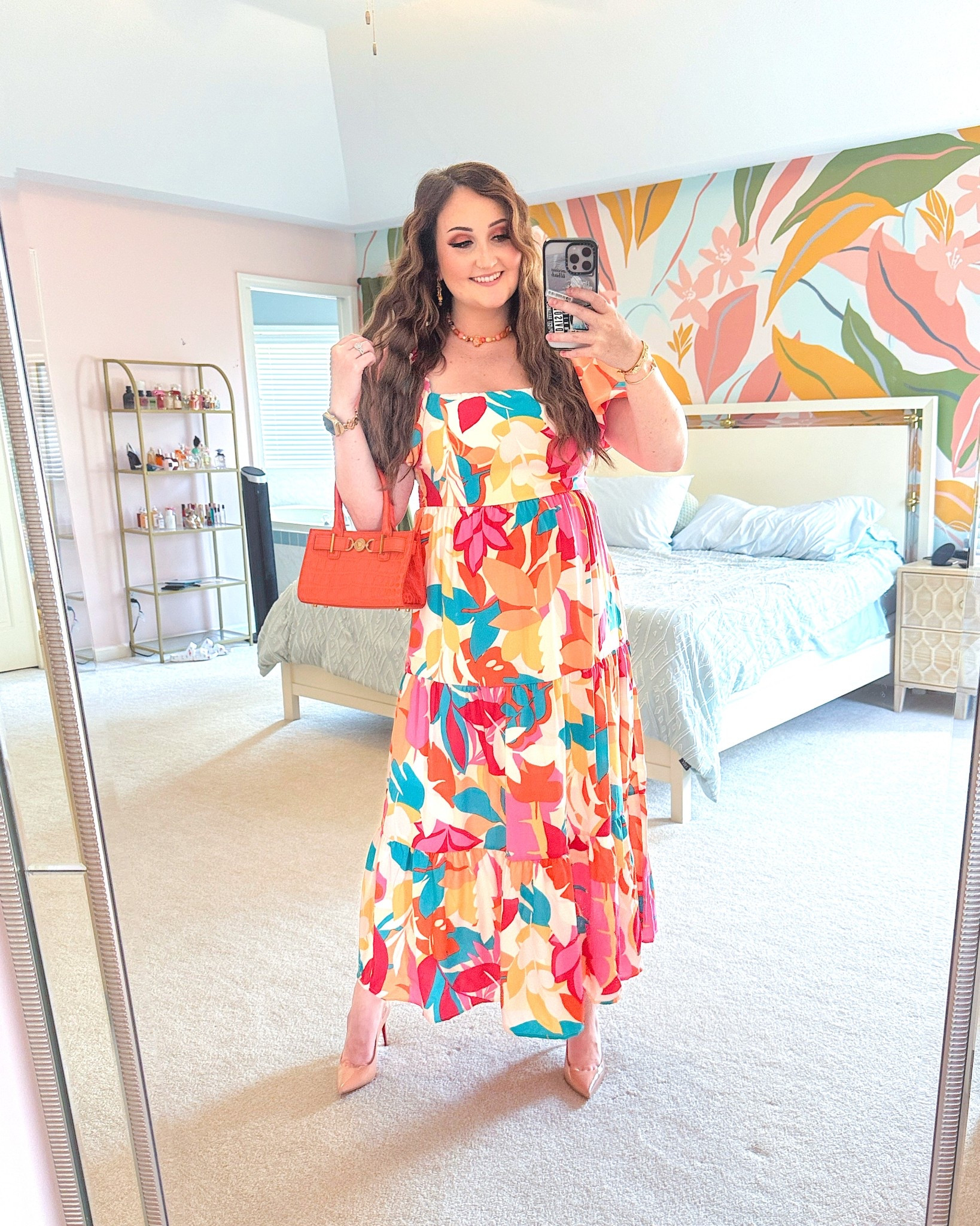 Sharing the cutest colorful dress from pink blush maternity! Wearing a size medium 🫶🏻

Heels are my Christian Louboutin Kate 85mm nude heels. To me they’re comfy and the heel height is perfect especially during pregnancy! I size down a half size to a 36. 


 Spring fashion, colorful style, Easter dress, Easter outfit, pregnancy style, pregnancy fashion, expecting mom, expecting style, spring outfit, spring dress, maternity dress, 28 weeks pregnant, vacation style, vacation outfit, vacation fashion, resort wear, resort style, resort fashion, colorful outfit, colorful dress, bold print 

#LTKShoeCrush #LTKBump #LTKSeasonal