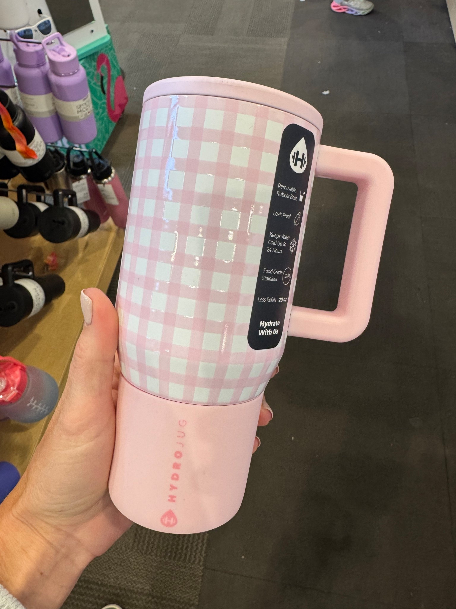 The cutest HydroJug at DSW today! 💖☀️
I wasn’t even looking for it… but how could I say no?! The perfect pink, super cute, and totally summer-ready. Whether it’s for picnics, pool days, or staying hydrated on the go—this one’s a must-have.

Linked it for you on LTK because she’s going to go fast 💦👜

#LTKFinds #LTKunder50 #HydroJug #SummerReady #DSWFinds #picnicstyle #pinklover #figandfernstyle #LTKsummer #hydrationgoals #LTKbeauty #shopltk #musthavefinds

#LTKSeasonal #LTKKids #LTKTravel