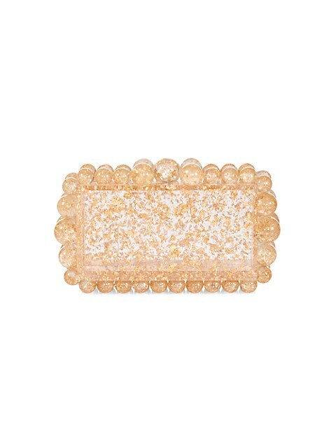 Eos Bauble Glitter Acrylic Box Clutch | Saks Fifth Avenue