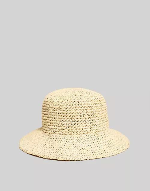 Straw Bucket Hat | Madewell