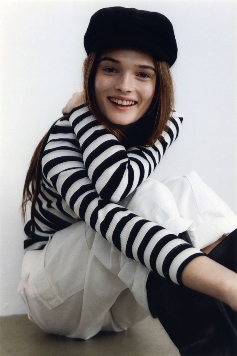 Ribbed Jersey Top | H&M (US + CA)