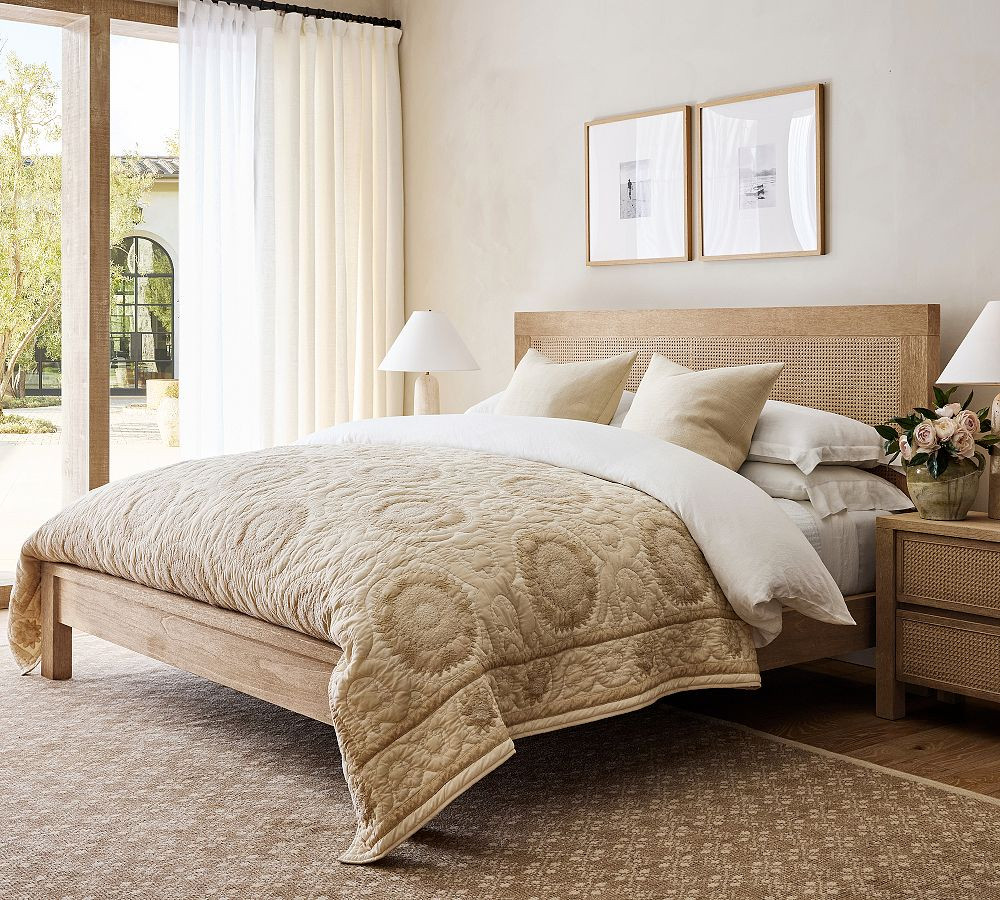 Marina Cane Bed | Pottery Barn (US)