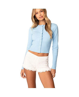 Edikted Women's Alaina Button Front Cardigan - Macy's | Macy's