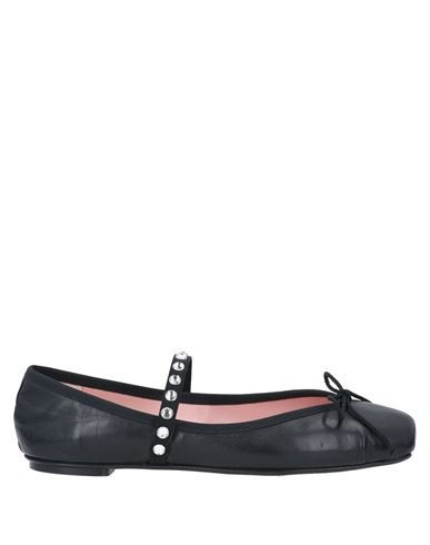 Pretty Ballerinas Woman Ballet flats Black Size 7.5 Soft Leather | YOOX (US)