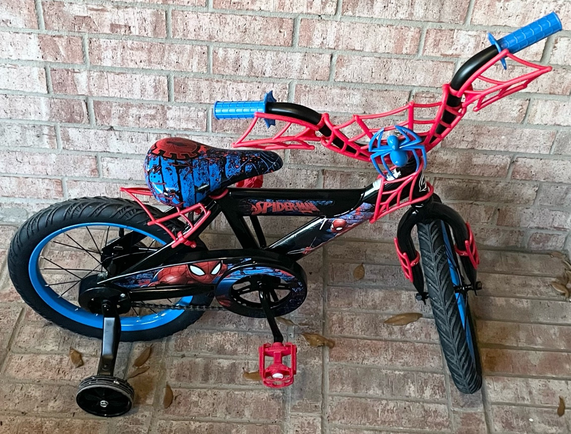 Spiderman bike training wheels 16” toddler boys kids handlebars red blue black on sale Target Circle Week #targetcircleweek #spiderman character bike #LTKSummerSales

#LTKSaleAlert #LTKKids