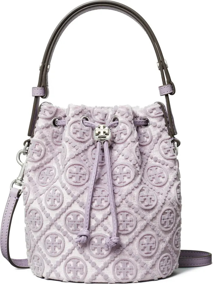 Tory Burch Mini T Monogram Fil Coupé Bucket Bag | Nordstrom | Nordstrom