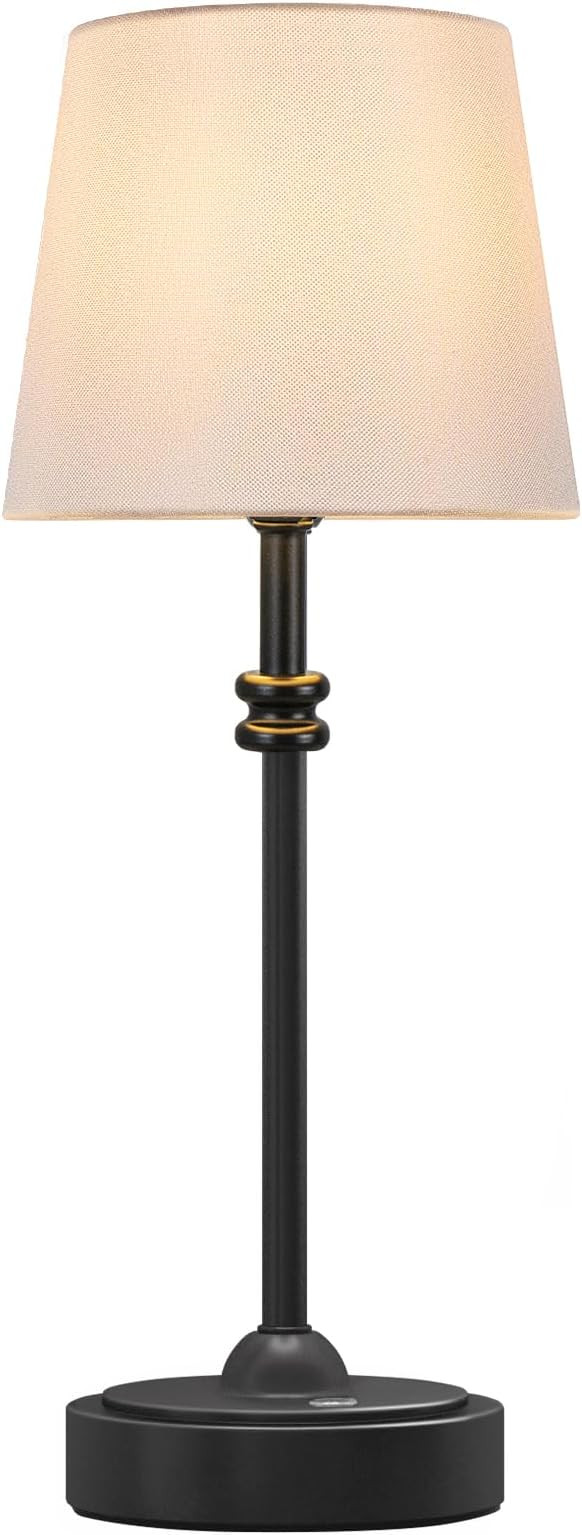 ONEWISH Cordless Lamp-Battery Operated Table lamp, 4000mAh Rechargeable, Stepless Dimmable, Small... | Amazon (US)