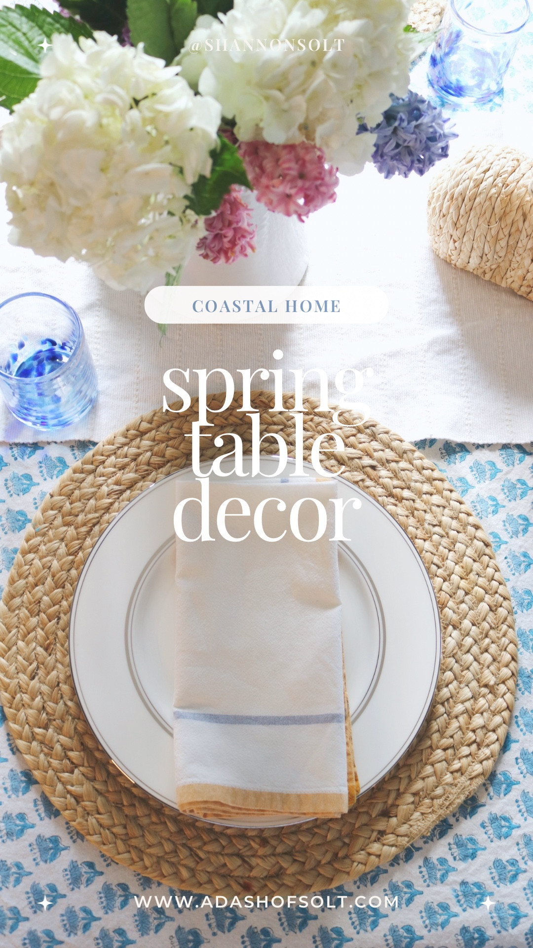 Every so often I set our dining room table for a special occasion and this spring is no exception! 

I’ve been looking for a bold tablecloth for awhile now and when @cottonprintclub reached out to collab I knew their designs would be perfect! Their block prints are preppy, classic, and coastal which we all know is my vibe. 

I’ve linked as much of my table decor as possible, but many of my pieces are older, thrifted, or gifted!

Table decor, spring decor, Easter decor, Easter table, tablescape, preppy decor, preppy home, classic home, interiors, spring decor, spring interiors, coastal decor, coastal interiors, coastal living, coastal home, blue and white home, entertaining, hostess 

#eastertable #springtable #springdecor #easterdecor #tablecloth #coastaldecor #blueandwhitehome #coastalhome #entertaining