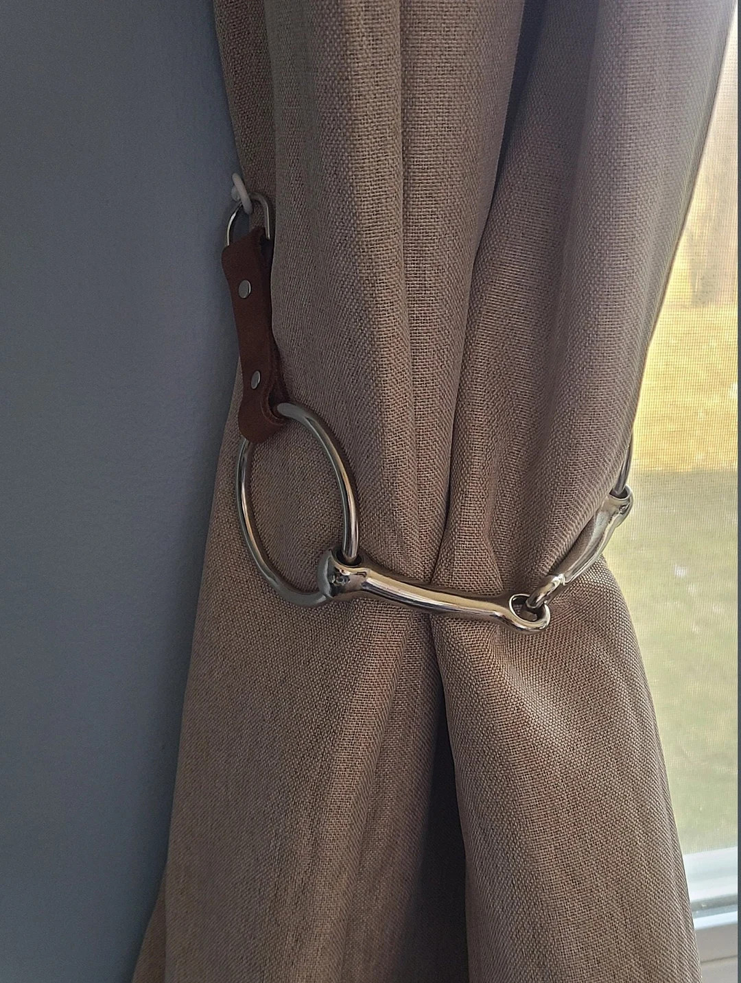 Snaffle Bit Curtain Tie Back | Etsy (US)