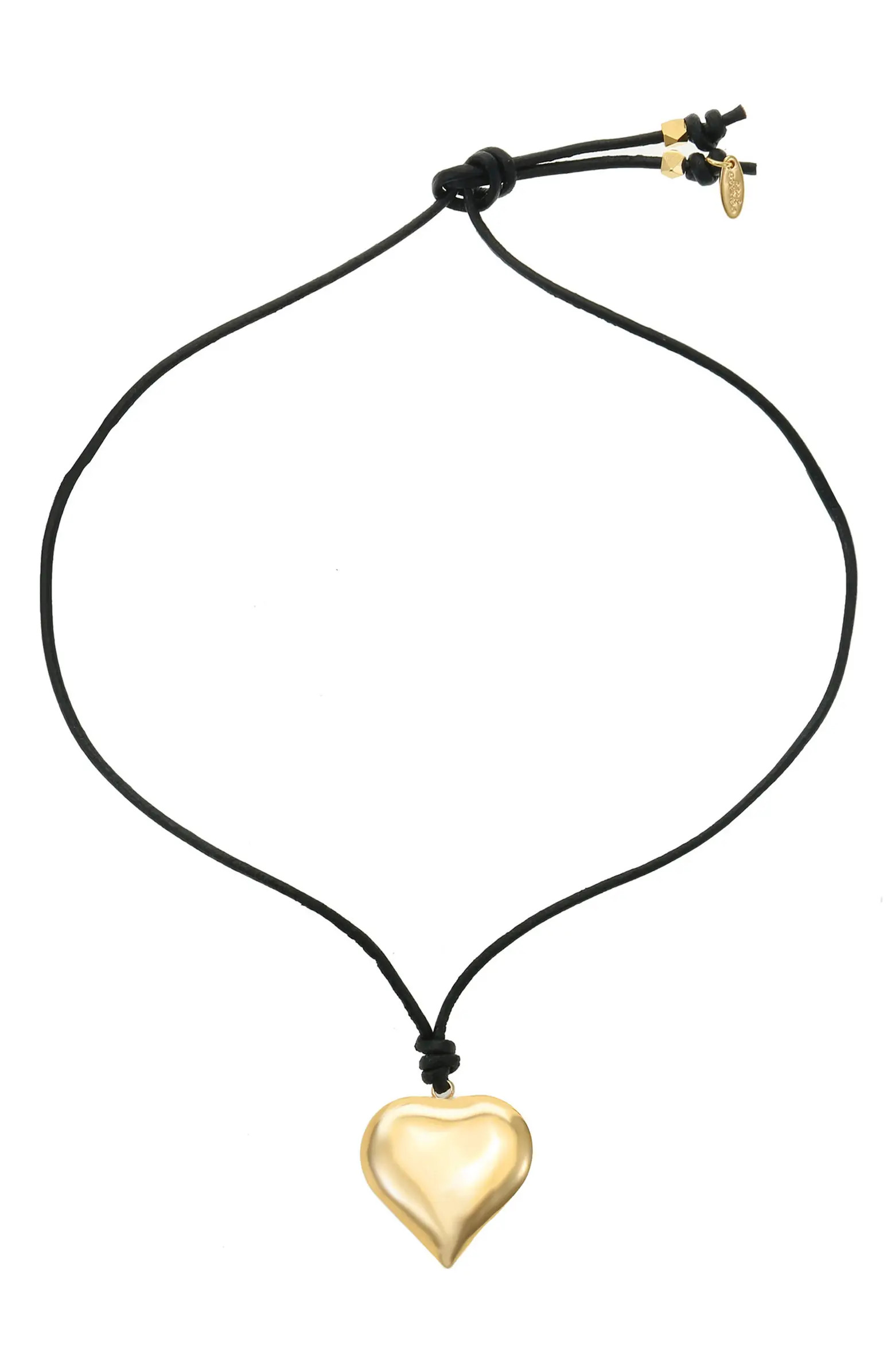 Puffy Heart Pendant Necklace | Nordstrom