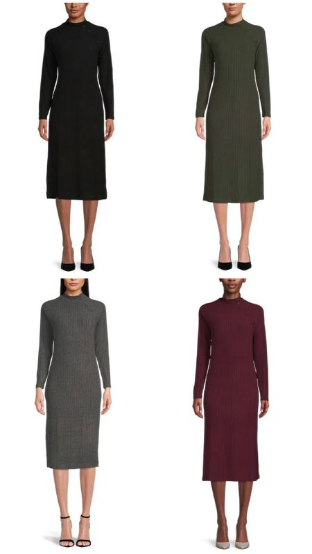Long sleeve knit dresses

#LTKunder50 #LTKSeasonal