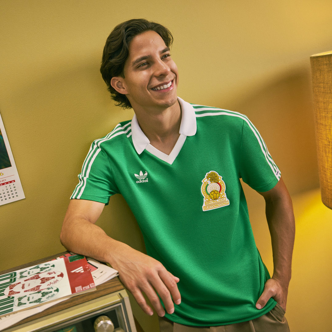 adidas Mexico Home Jersey 1986 Green XS - Mens Soccer Jerseys | adidas (US)