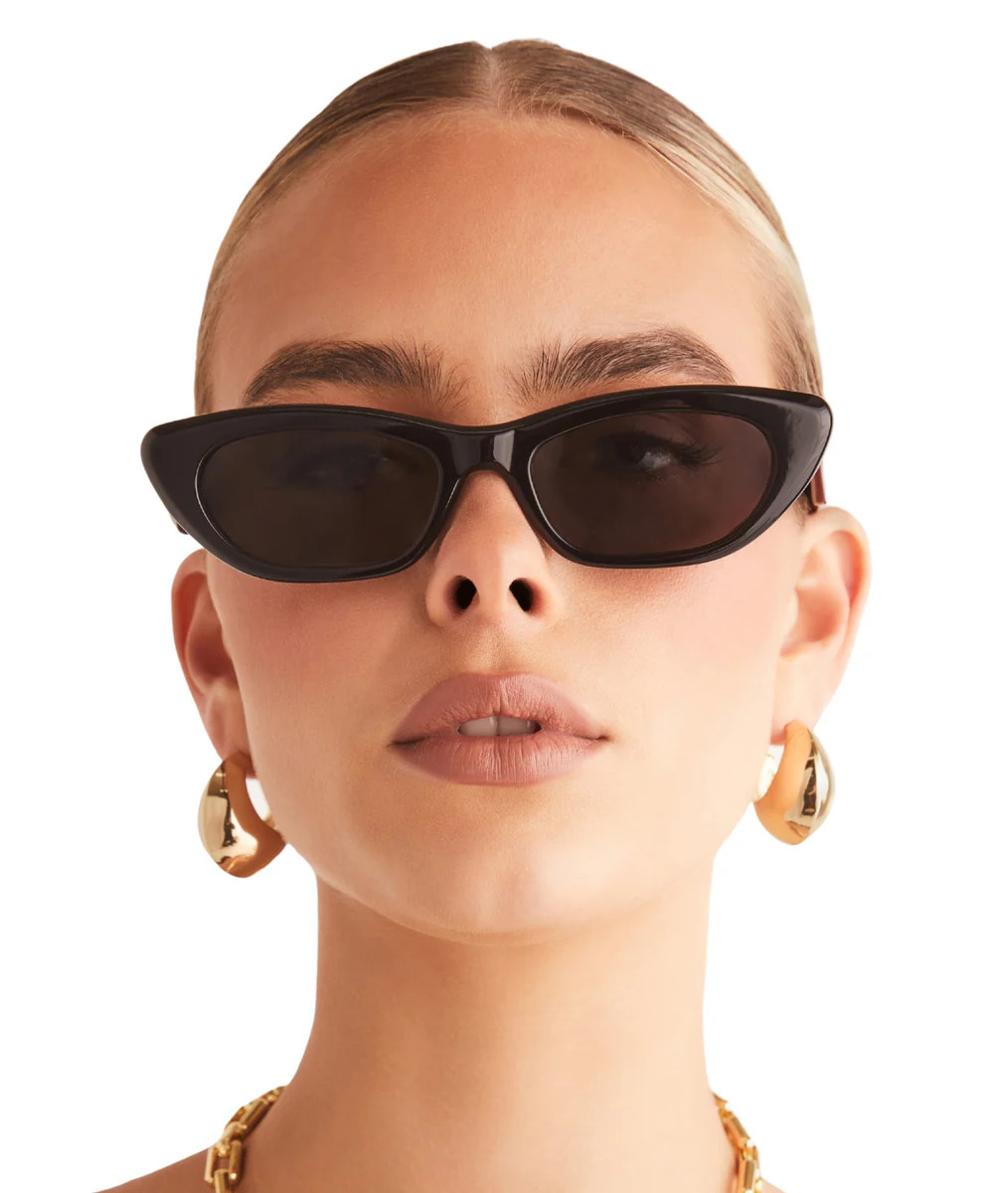 Caroline Sunglasses- Black | LOLA Boutique