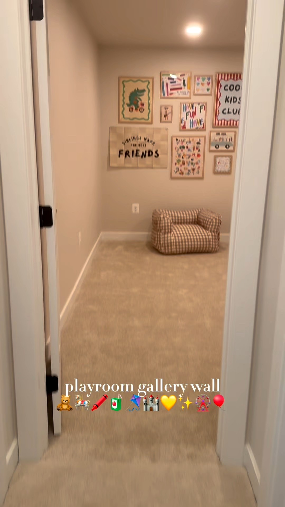 playroom gallery wall | playroom decor | playroom makeover #LTKFamily 

#LTKKids #LTKHome