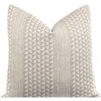 Boho Pillow Cover, Aegean Stripe, String, Flax, Linen, Lumbar, 18x18, 20x20, 22x22, SKU10122 | Etsy (US)