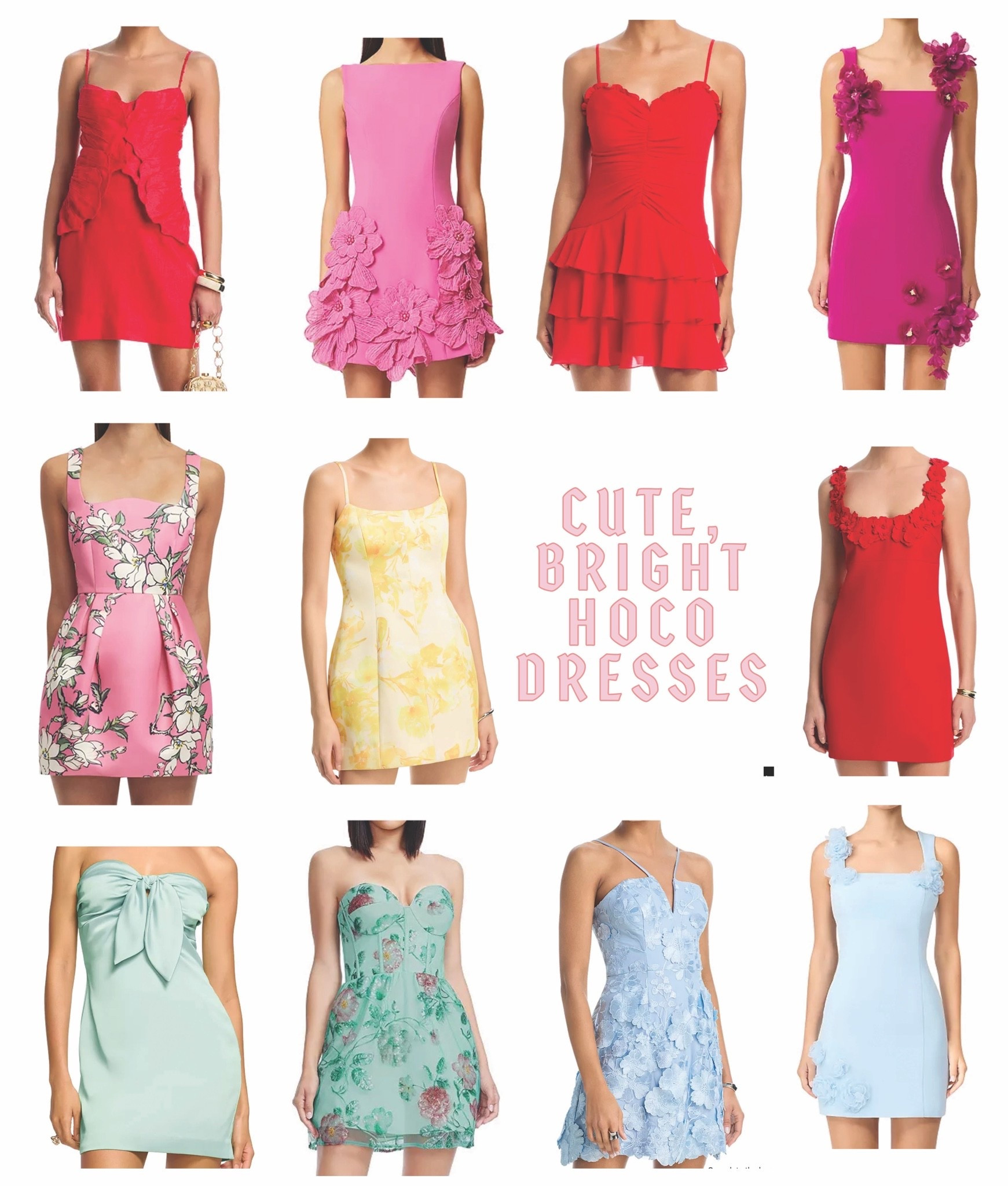 Cute, bright dresses perfect for homecoming that are on sale right now! I love all of these!💫✨

#LTKmomlife #LTKSeasonal #LTKSaleAlert