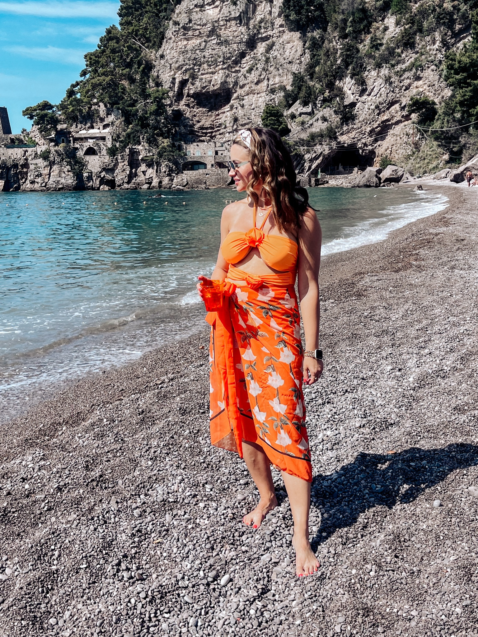 Amazon swimsuit set 
One piece swimsuit 
Swim cover up
Italy vacation 
Positano 
Europe vacation 
Summer vacation  
Swimsuit 