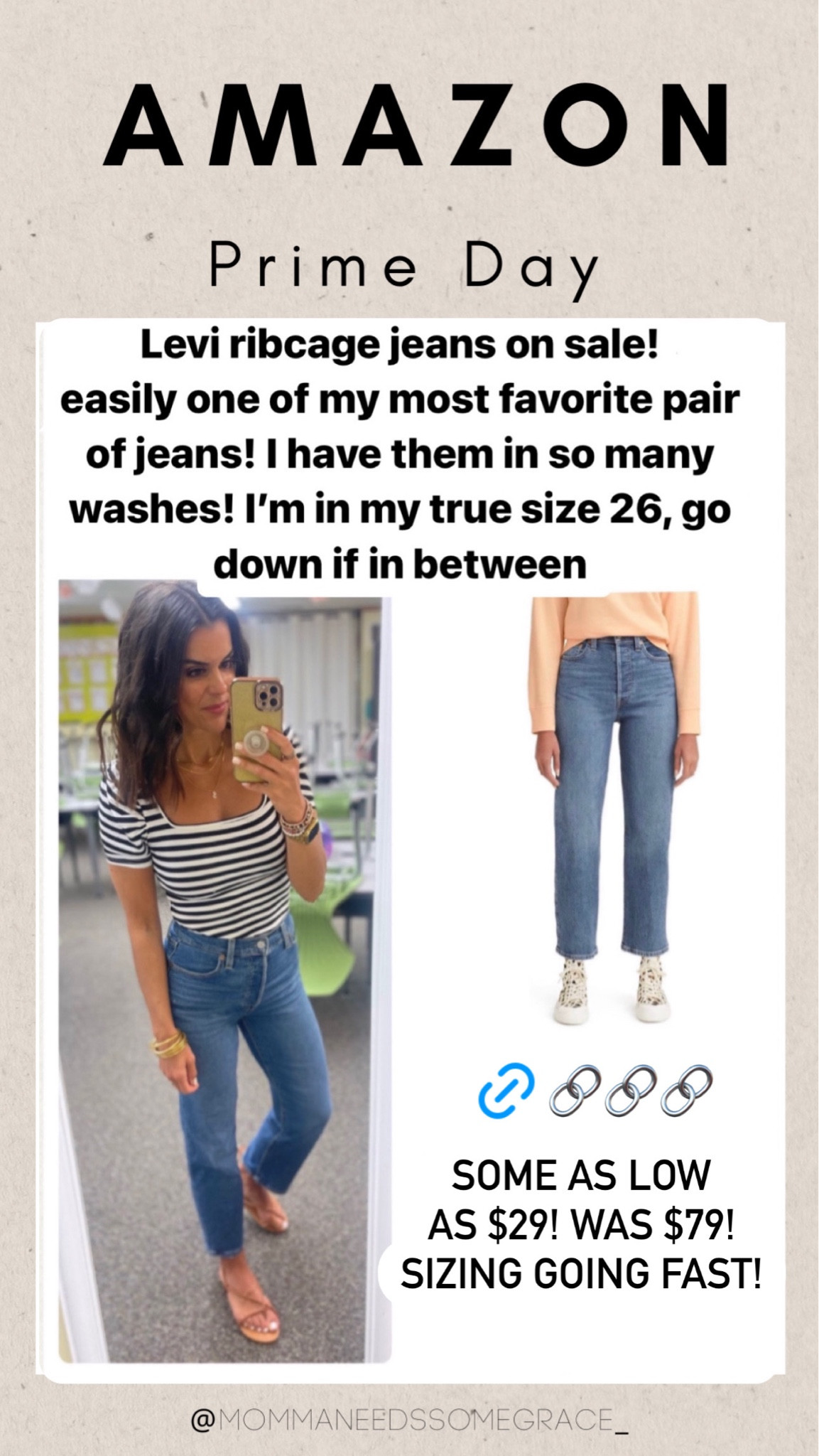 Levi jeans on sale for prime day!

#LTKSeasonal #LTKSaleAlert #LTKFindsUnder100