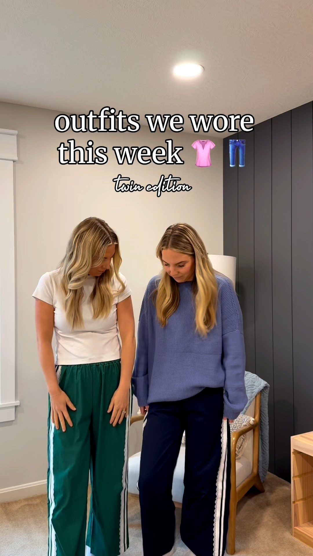 Outfits we wore this week — twin edition 👯‍♀️


#twinstyle #ootd #outfitreel #styleinspo #twinlife #fashionreels

#LTKdayinmylife #LTKmomlife #LTKgrwm
