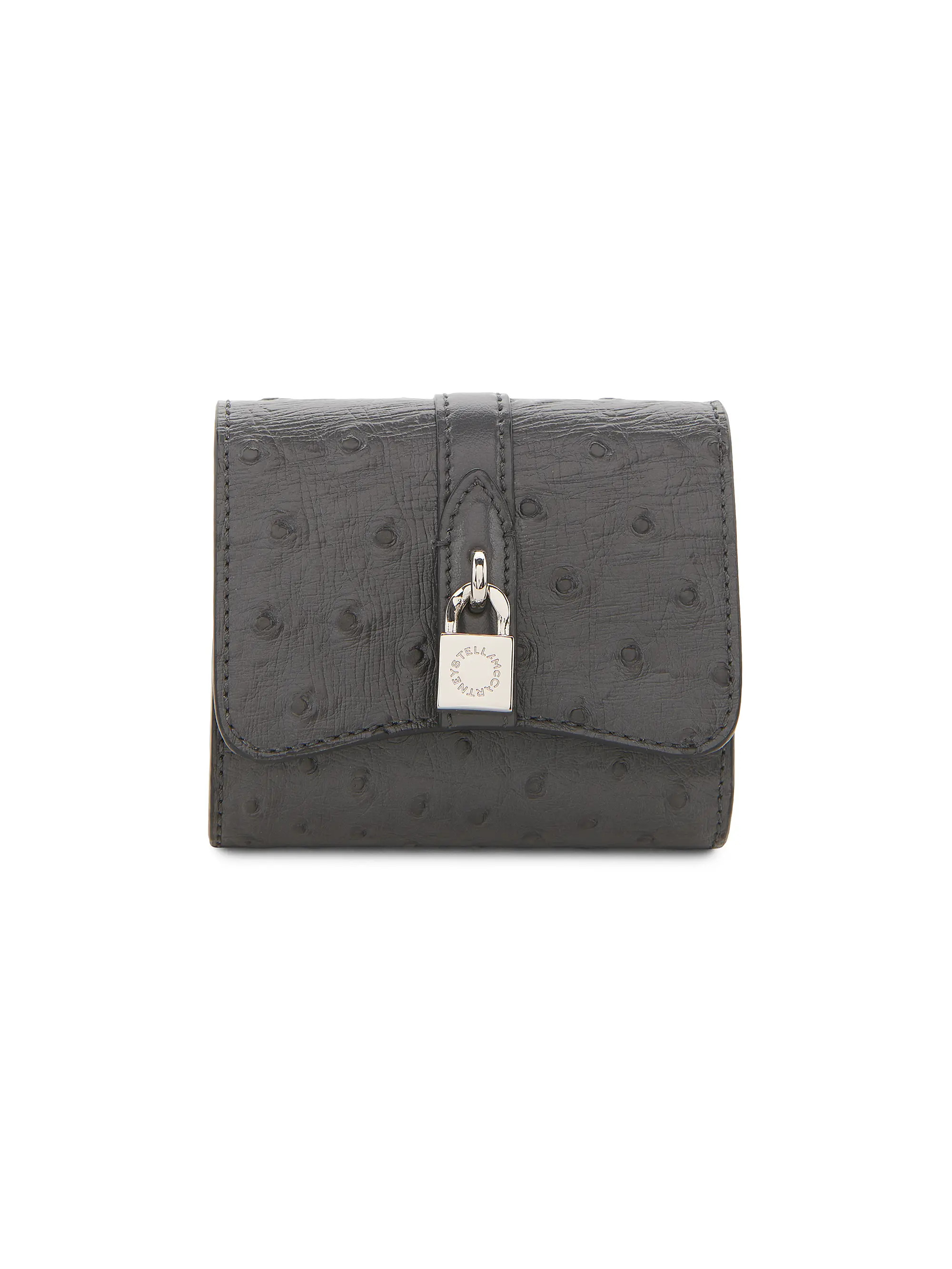 Stella McCartney Ryder Textured Trifold Wallet | Saks Fifth Avenue | Saks Fifth Avenue