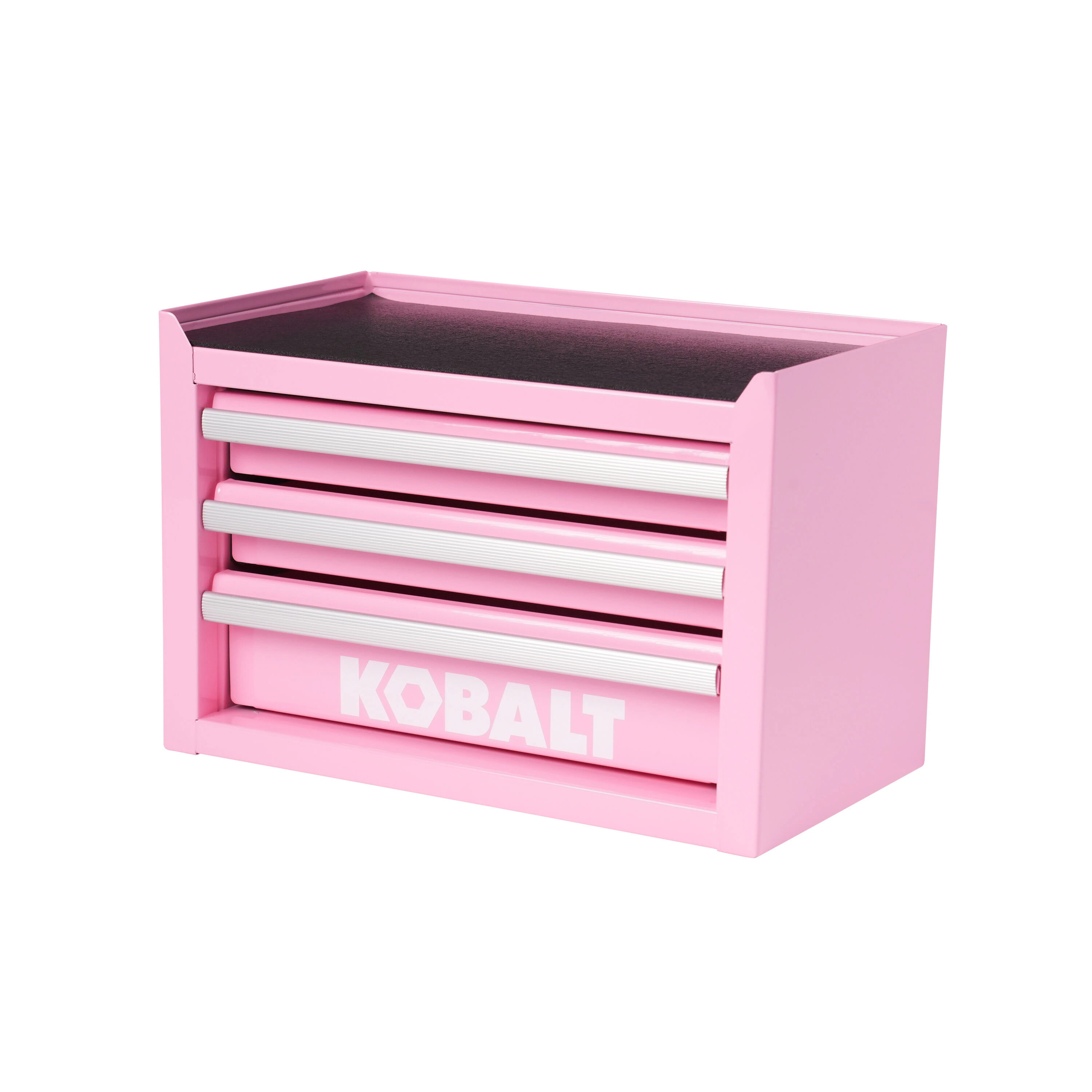 Kobalt Portable tool box 11.1-in W x 7.36-in H x 6.14-in D 3 -Drawer Pink Steel Tool Box one_size | 56107 | Lowe's