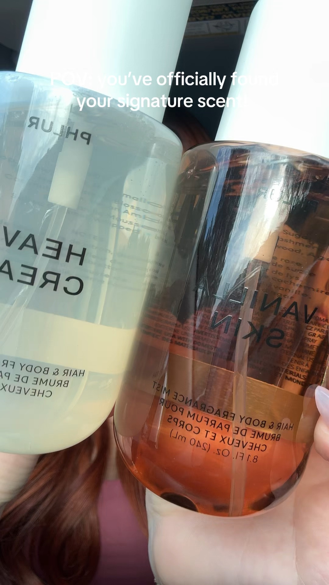 If you love vanilla perfume, gourmand body mists and “you but sweeter” scents, this Phlur Vanilla Skin + Heavy Cream combo is that girl! 
