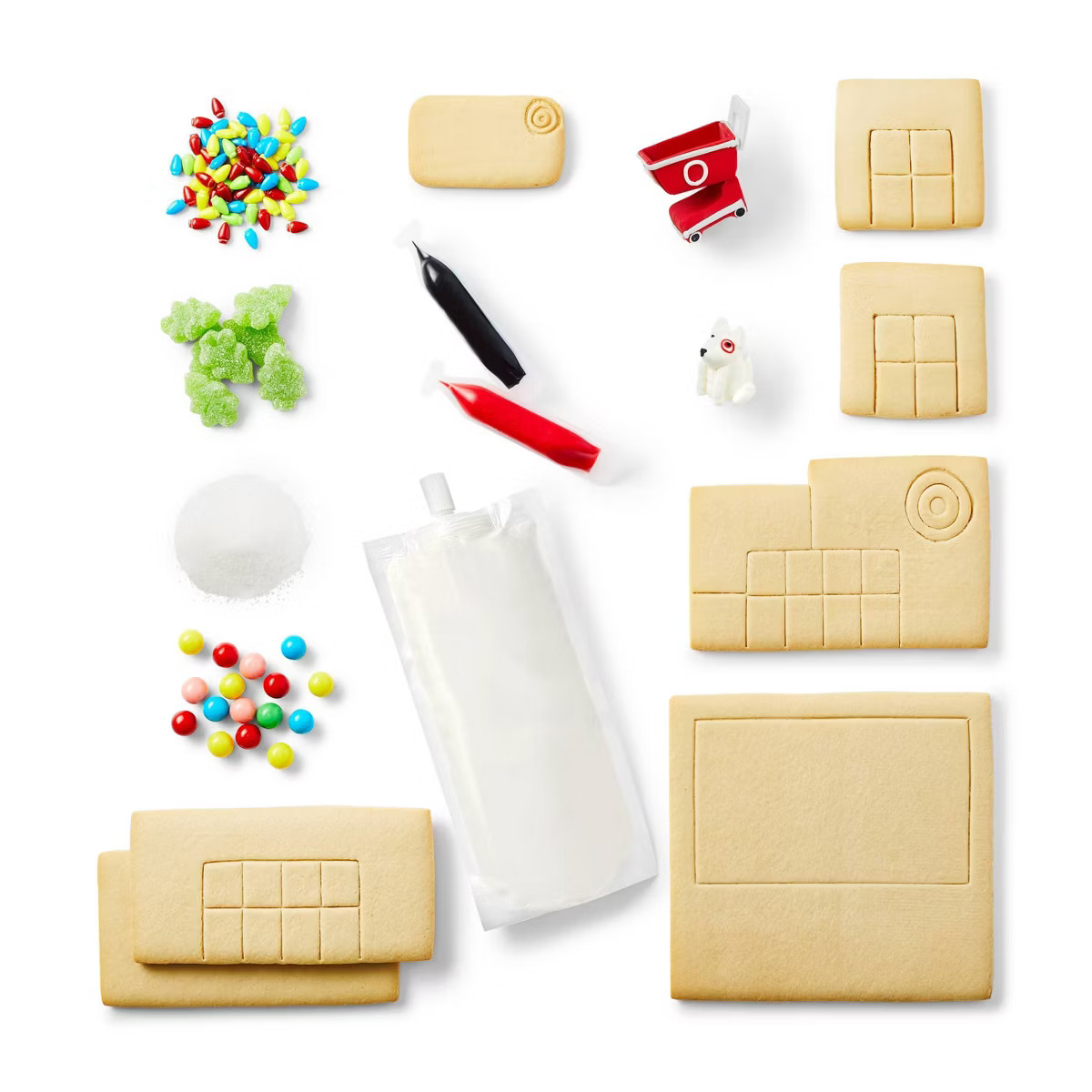 Holiday Target Store Sugar Cookie Gingerbread House Kit - 29.7oz - Favorite Day™ | Target