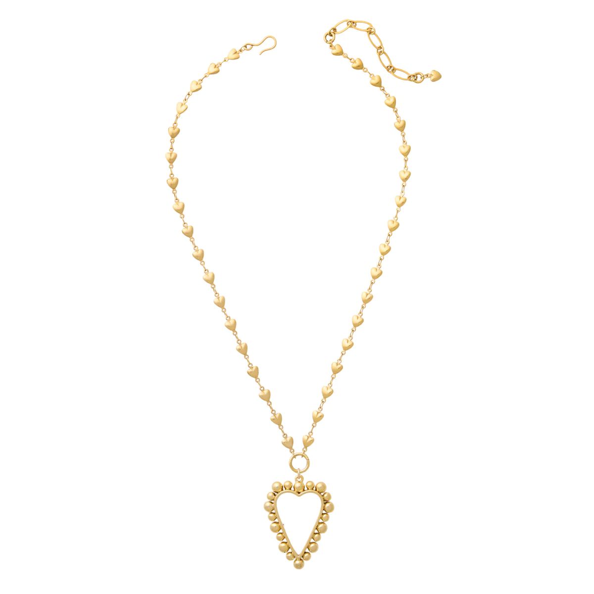 Heart Of Gold Necklace | Brinker & Eliza