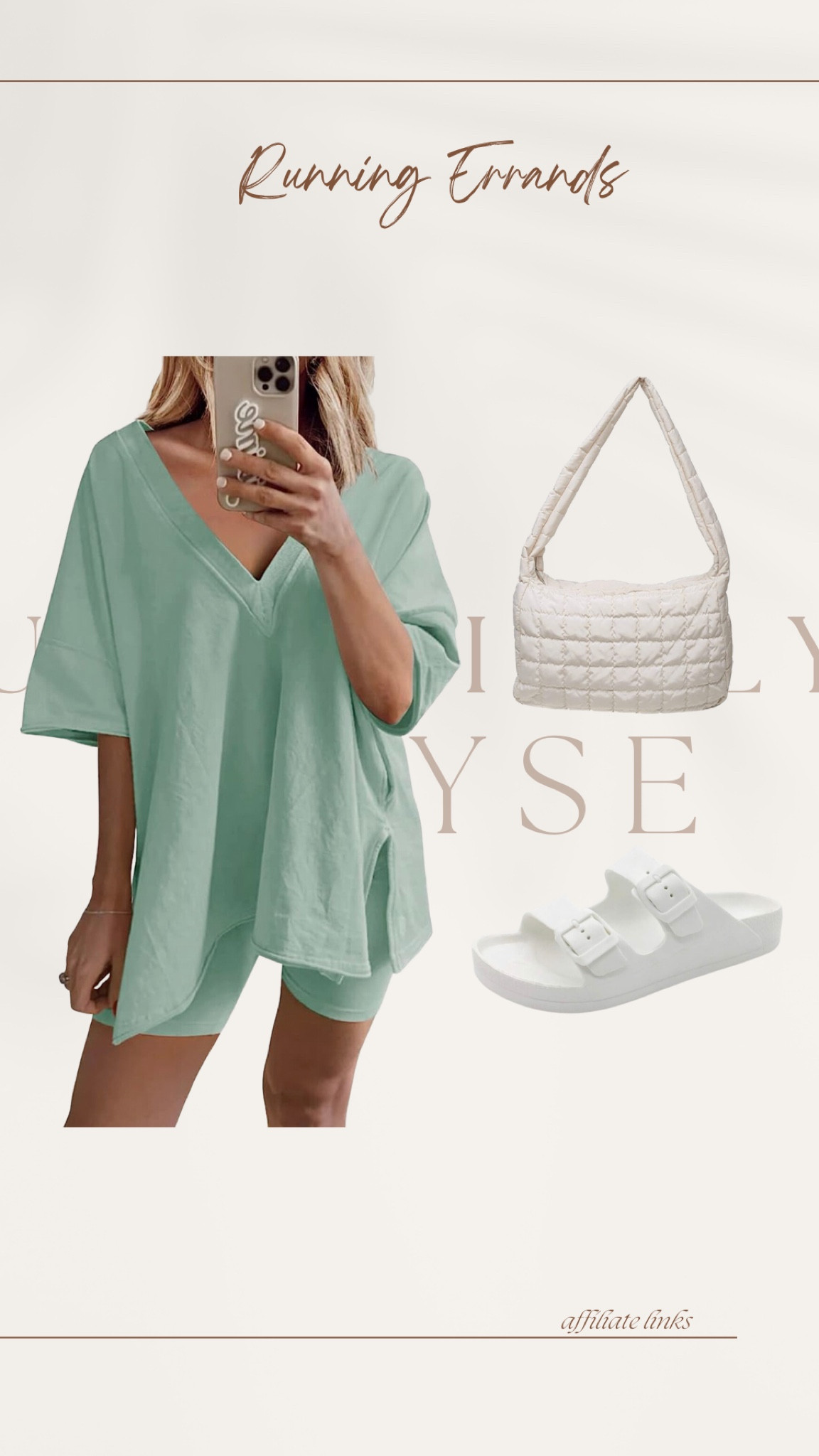 What I’d Wear Wednesdays .. Running Errands!

UndeniablyElyse.com

Look for Less, 2 piece set, Summer Looks, Comfy Set, Sandals, Tote, Diaper Bag, Prime Day, Amazon Prime Day Deals, Mom on the Go, Easy Looks

#LTKxPrimeDay #LTKSeasonal #LTKunder50