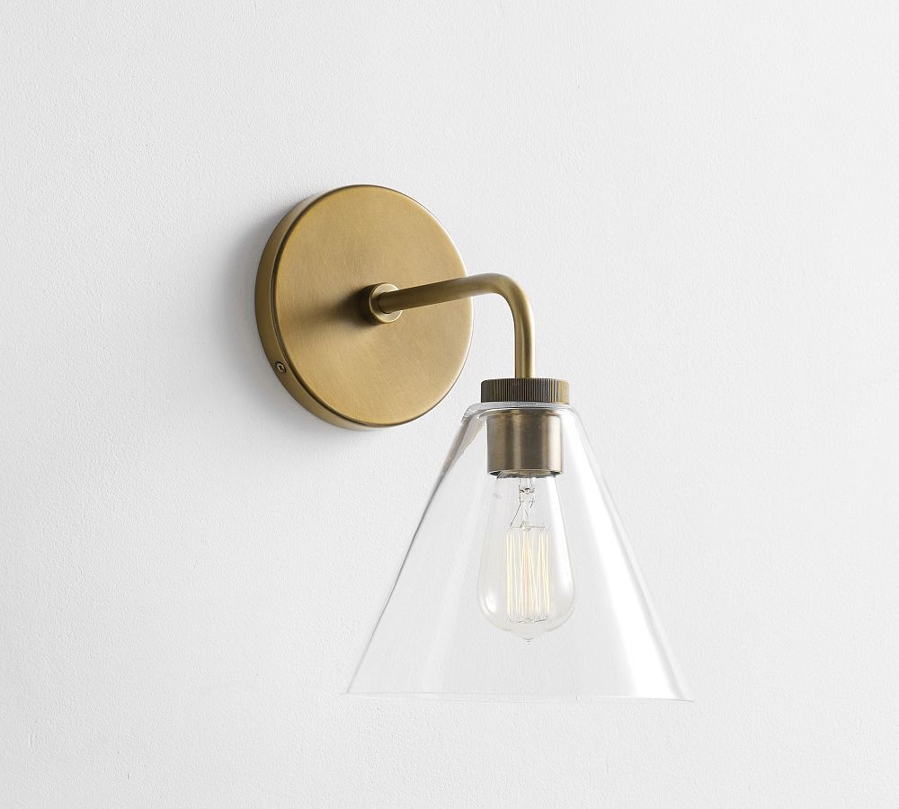 Reagan Cone Sconce | Pottery Barn (US)