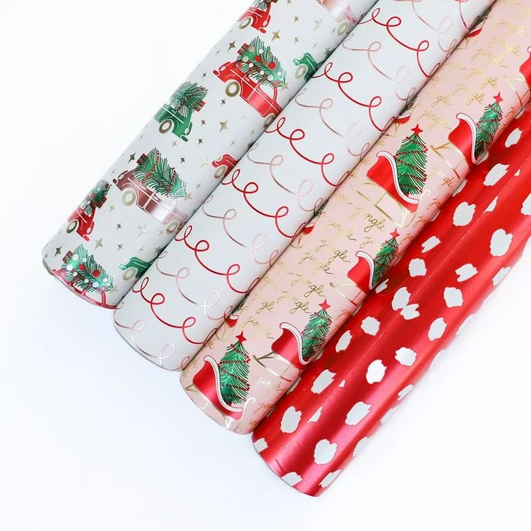 Packed Party "Holiday Haul" & "Sleigh the Holidays" Giftwrap Set | Walmart (US)