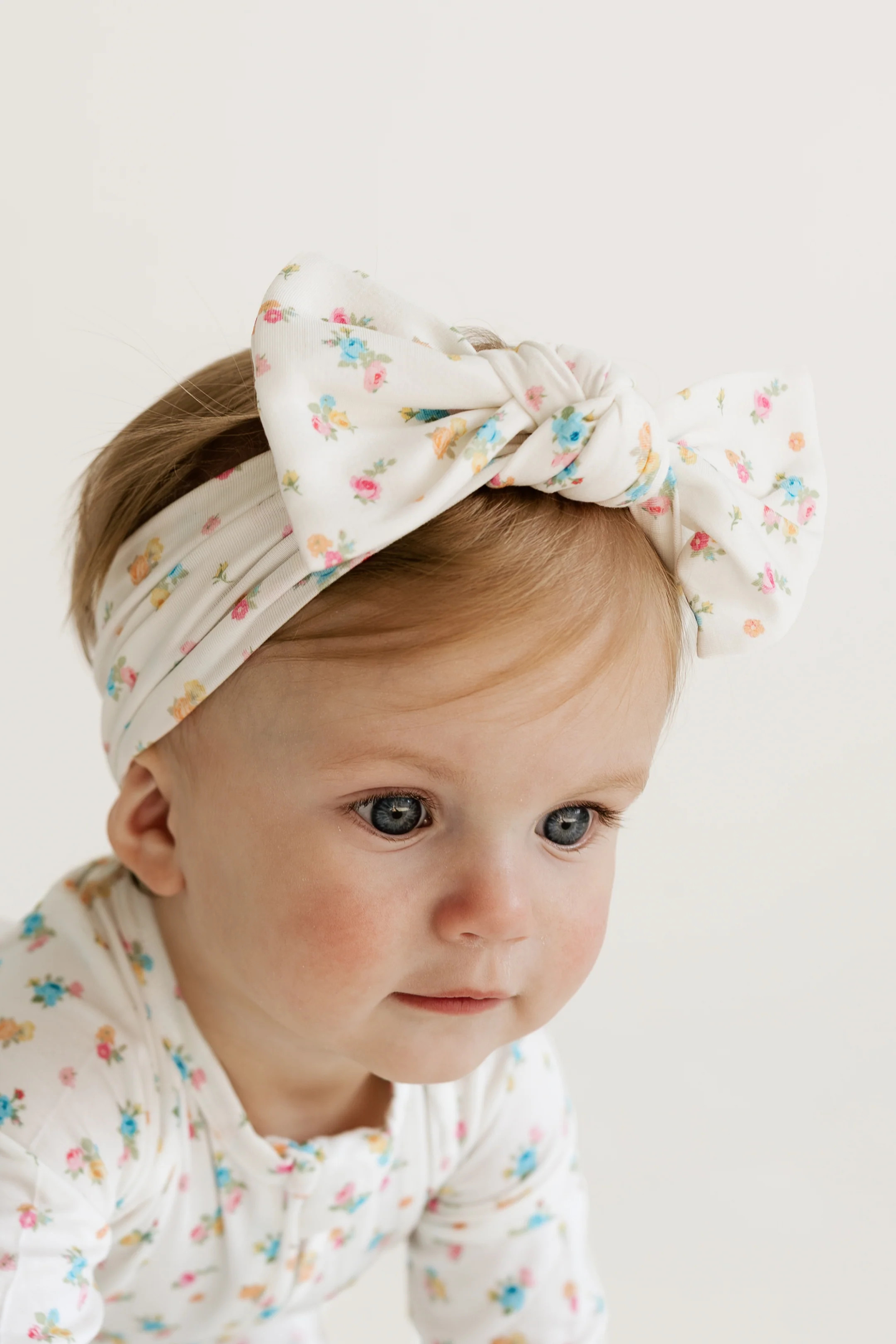 Poppy White Headband | In My Jammers