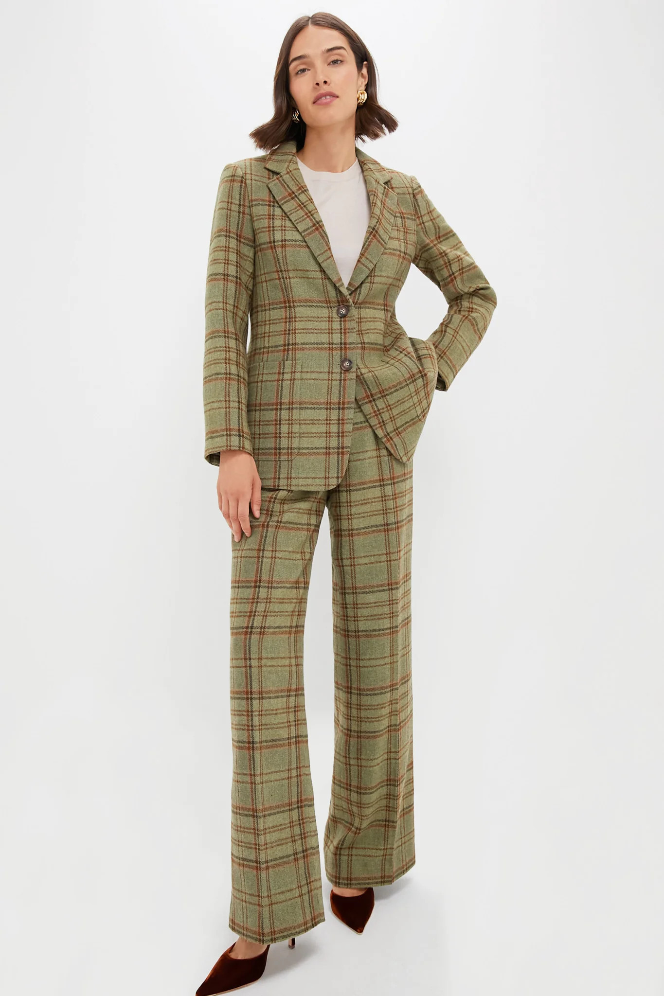 Sherwood Plaid Wool Tobin Pants | Tuckernuck (US)
