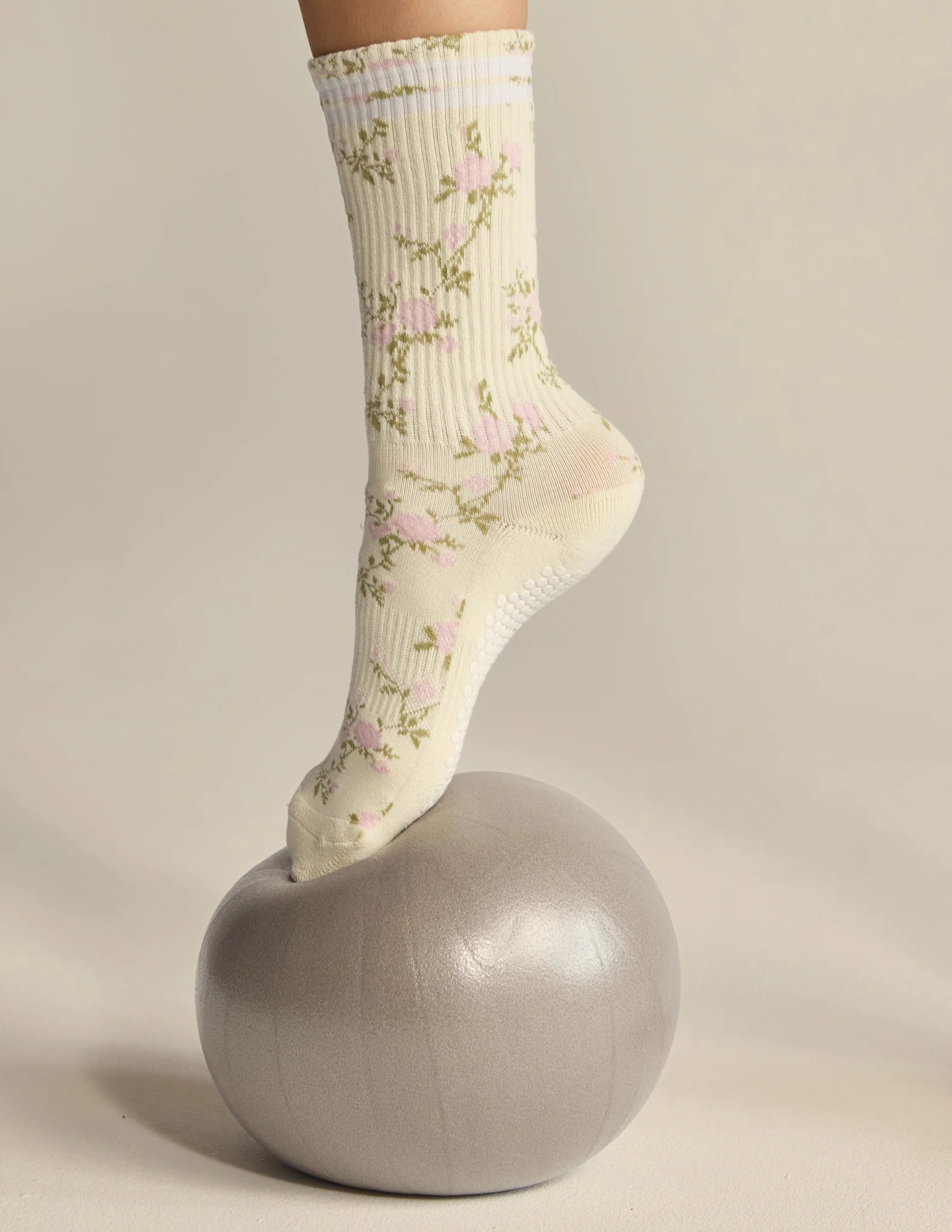 The Floral Grip Sock | LUCKY HONEY