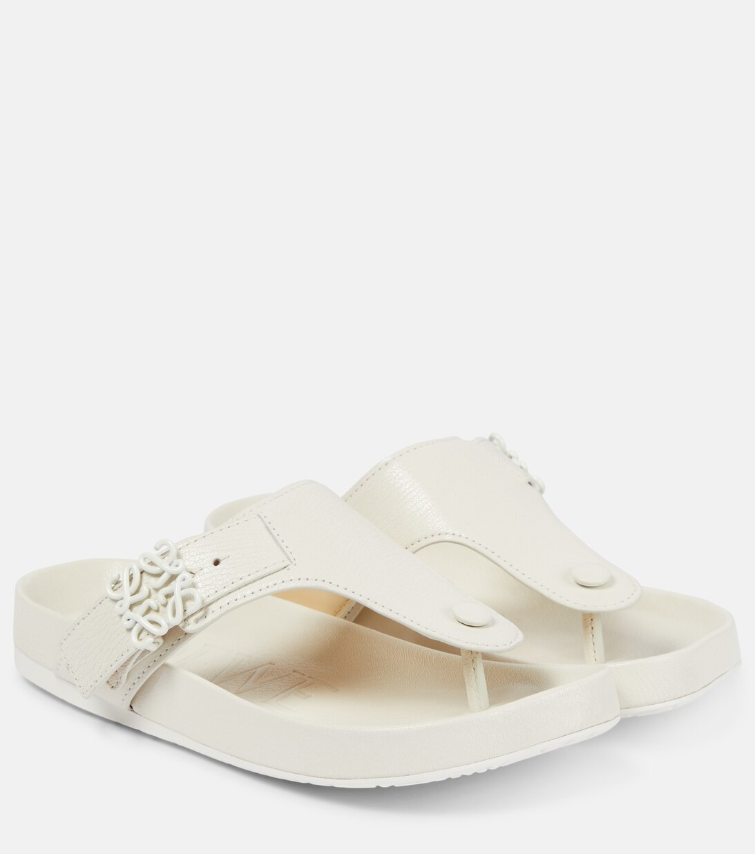 LoeweLeather thong sandals | Mytheresa (INTL)