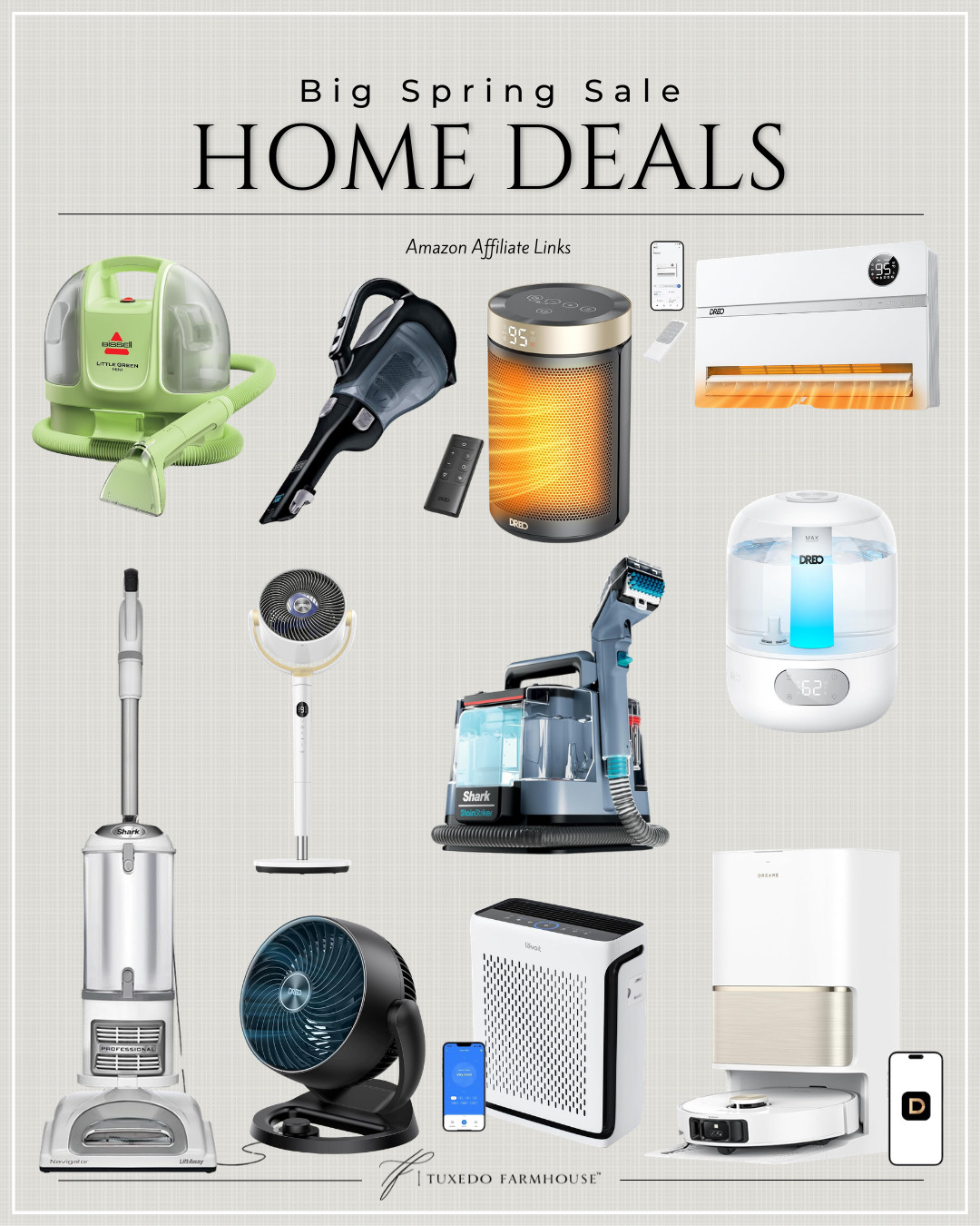 Amazon - Big Spring Sale - Home Deals!

Seasonal, home, cleaning, tech, gadgets, vacuums, air purifiers, fans, humidifiers, spring cleaning 

 #LTKSeasonal #LTKHome #LTKSaleAlert
