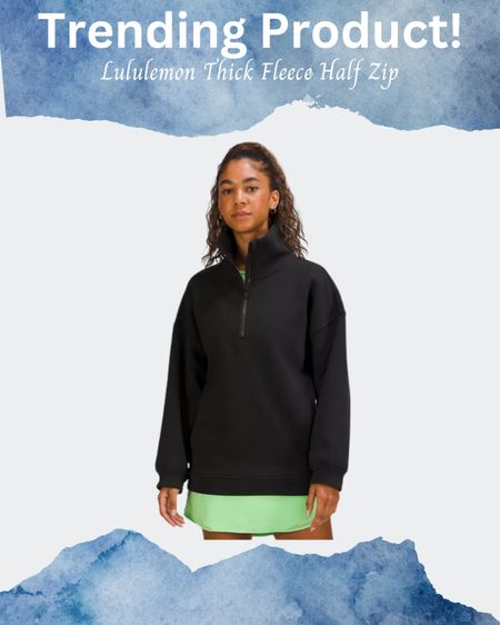 Check out this trending product Thick Fleece Half-Zip Sweater at Lululemon

Lululemon, fashion, winter fashion, outfit, winter outfit, workout clothes

#LTKFind #LTKstyletip #LTKfit