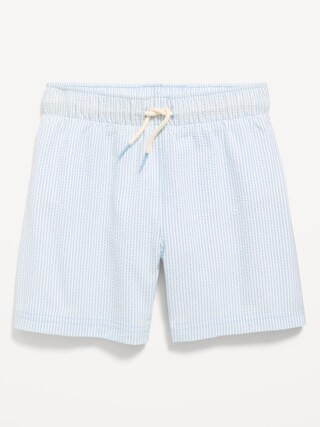 Printed Textured Swim Trunks for Toddler Boys | Old Navy (US)