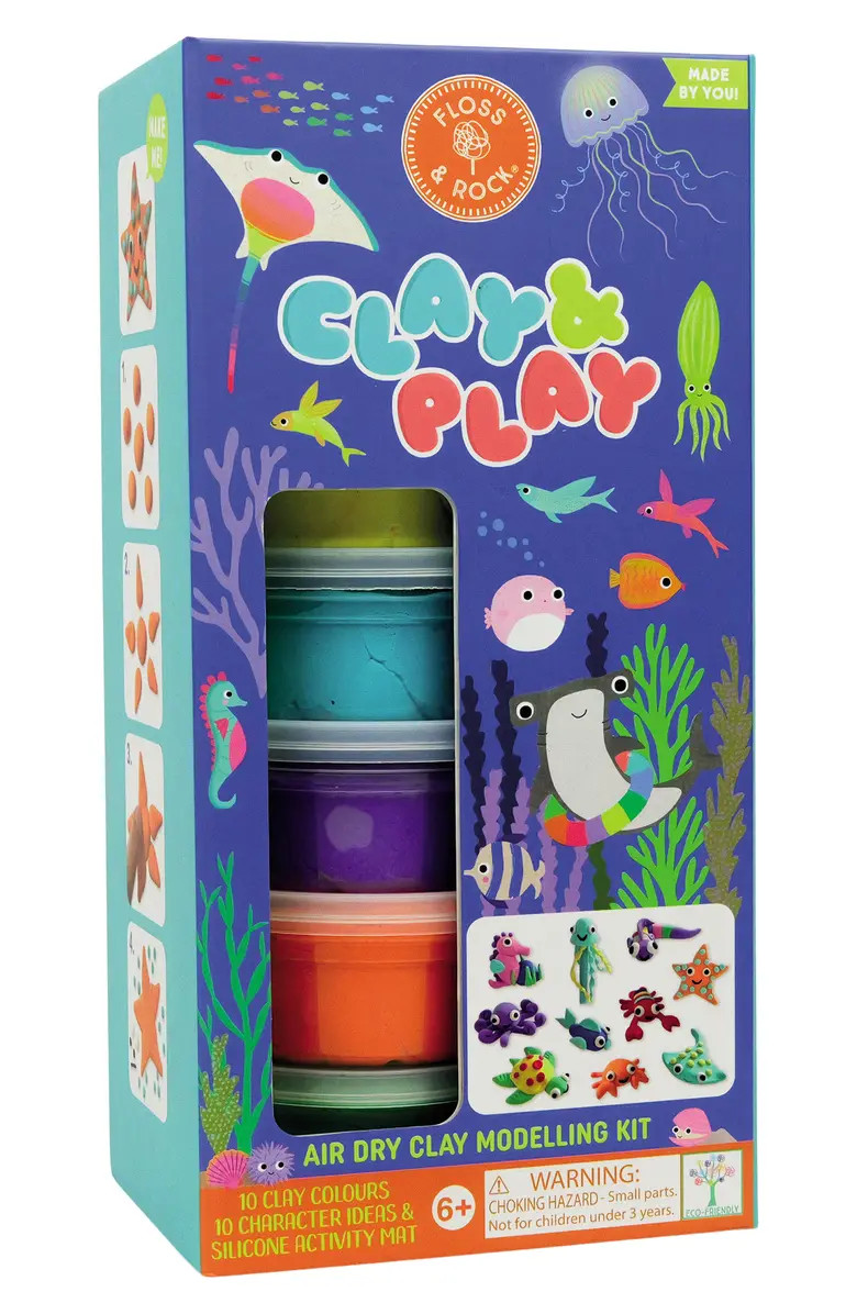 Ocean Clay & Play AIr Dry Clay Modeling Kit | Nordstrom