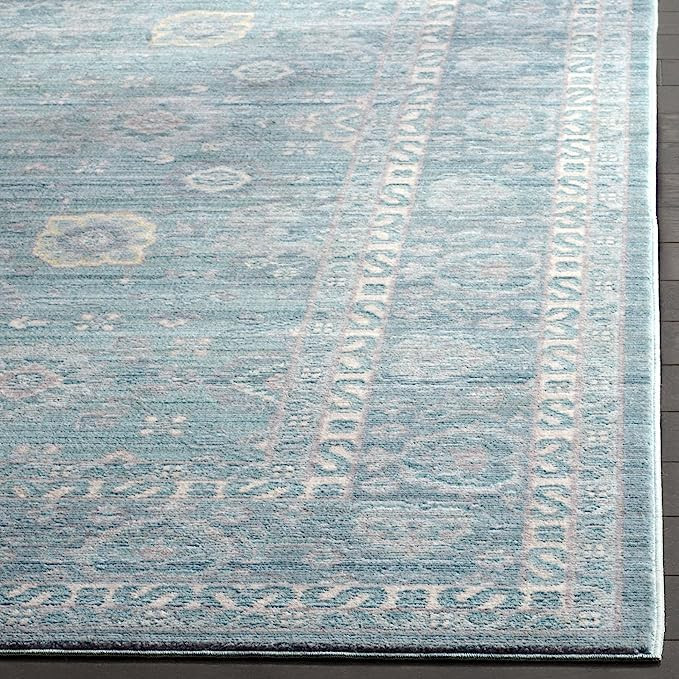 SAFAVIEH Valencia Collection 8' x 10' Alpine / Multi VAL110B Boho Chic Distressed Area Rug | Amazon (US)