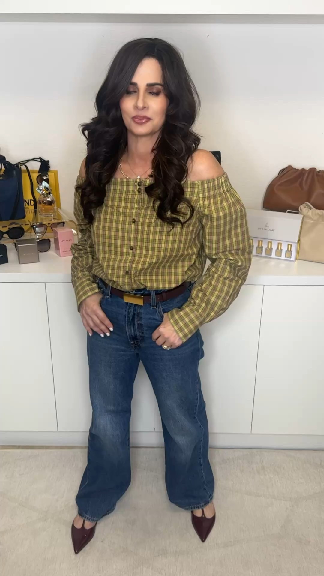 Love love this tip for Fall ! Wearing a sm , jeans 25 & shoes TTS 

#LTKOver40 #LTKStyleTip #LTKPetite