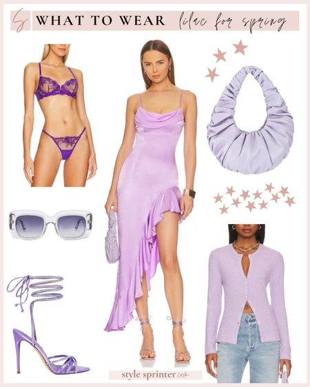 Lilac fashion 💜 Purple dress, purple sandals, and a lilac bag! 

#LTKitbag #LTKSeasonal #LTKunder100