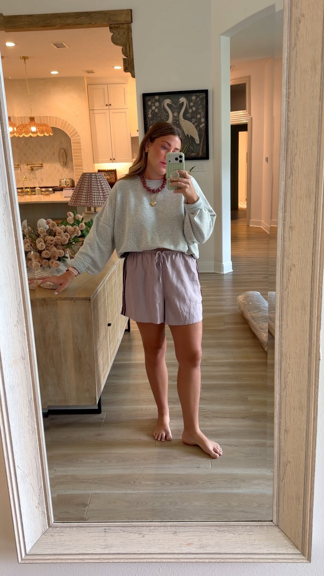 Love this comfy fit!!! $11 sweatshirt wearing size XL! Shorts I’m in a L!

#LTKxWalmart #LTKgrwm
